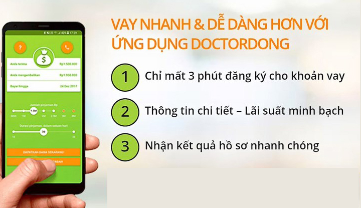 vay tiền măt doctor dong