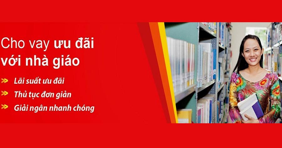 Giao viên vay vốn ngân hàng