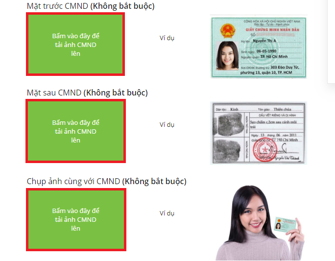 Hồ sơ vay tiền mặt doctor-dong