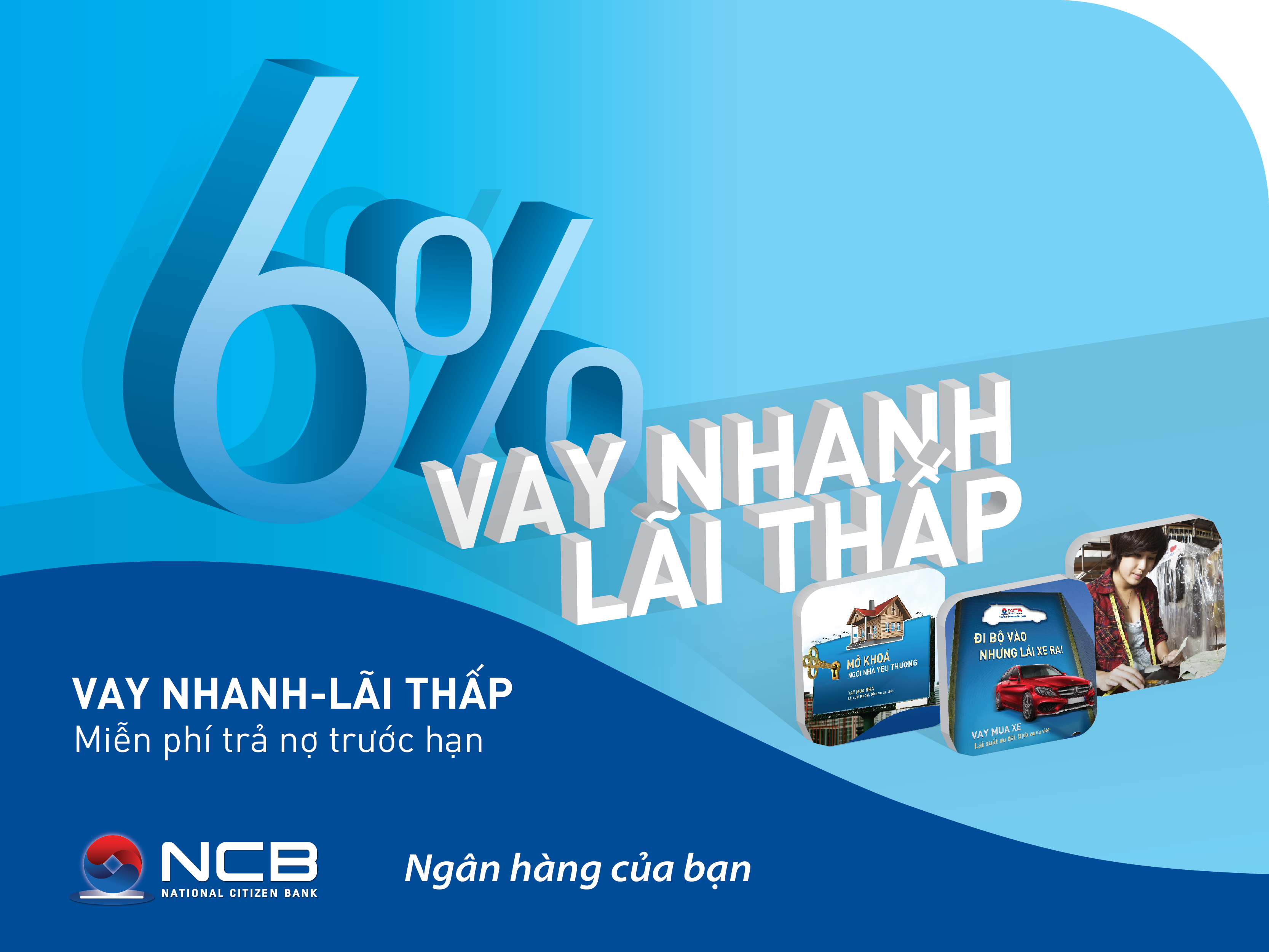 NCB Ưu đãi lãi suất